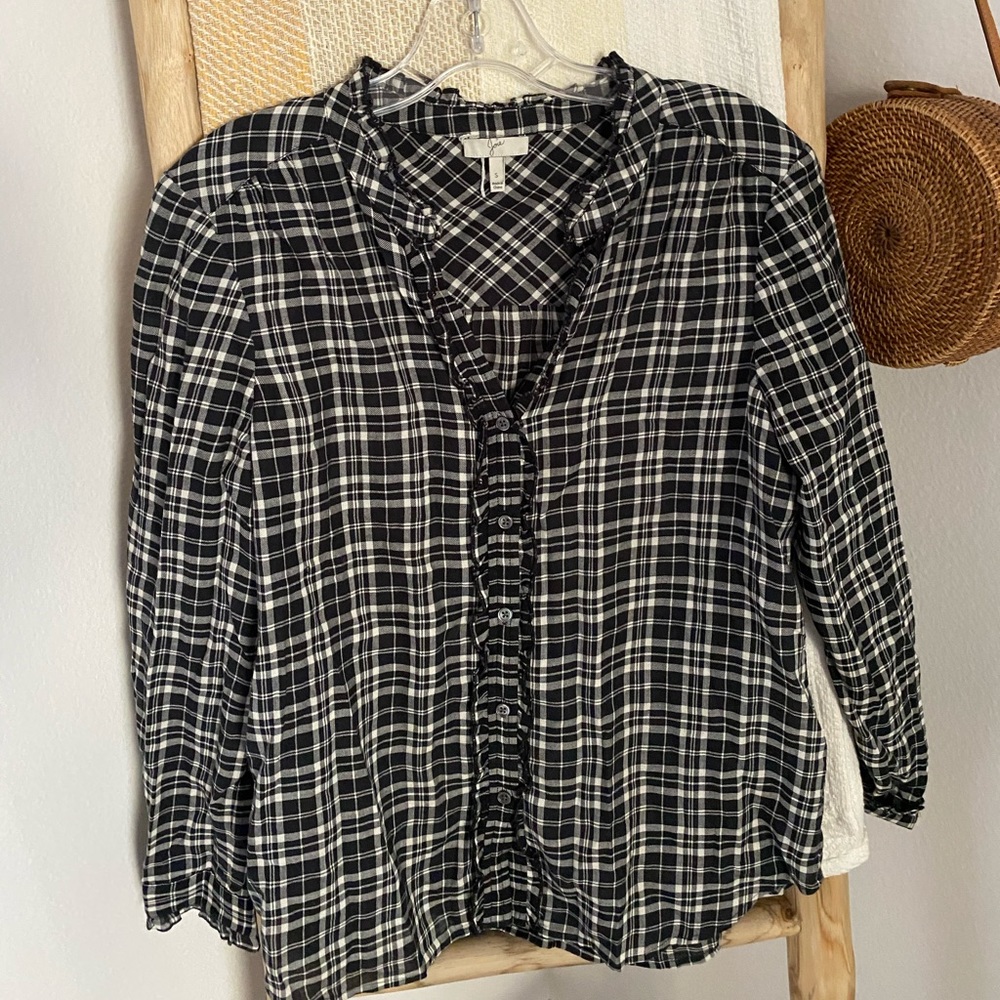 Gingham Style Joie Top